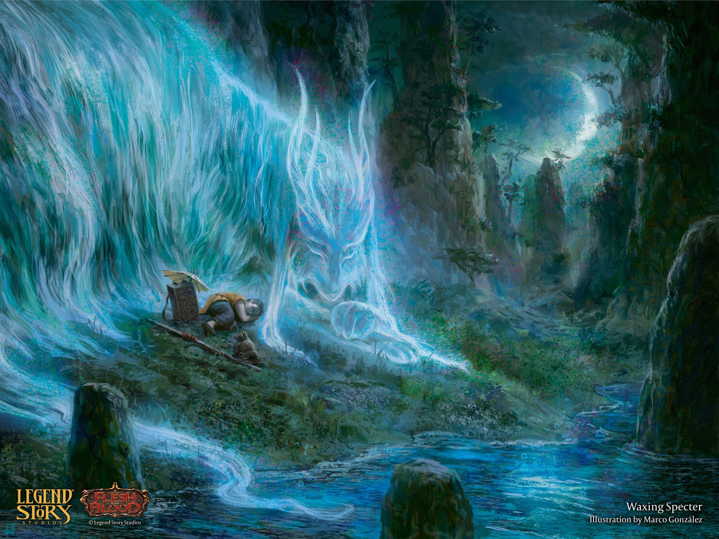 Flesh and Blood - Waxing Specter ©2024 LEGEND STORY STUDIOS