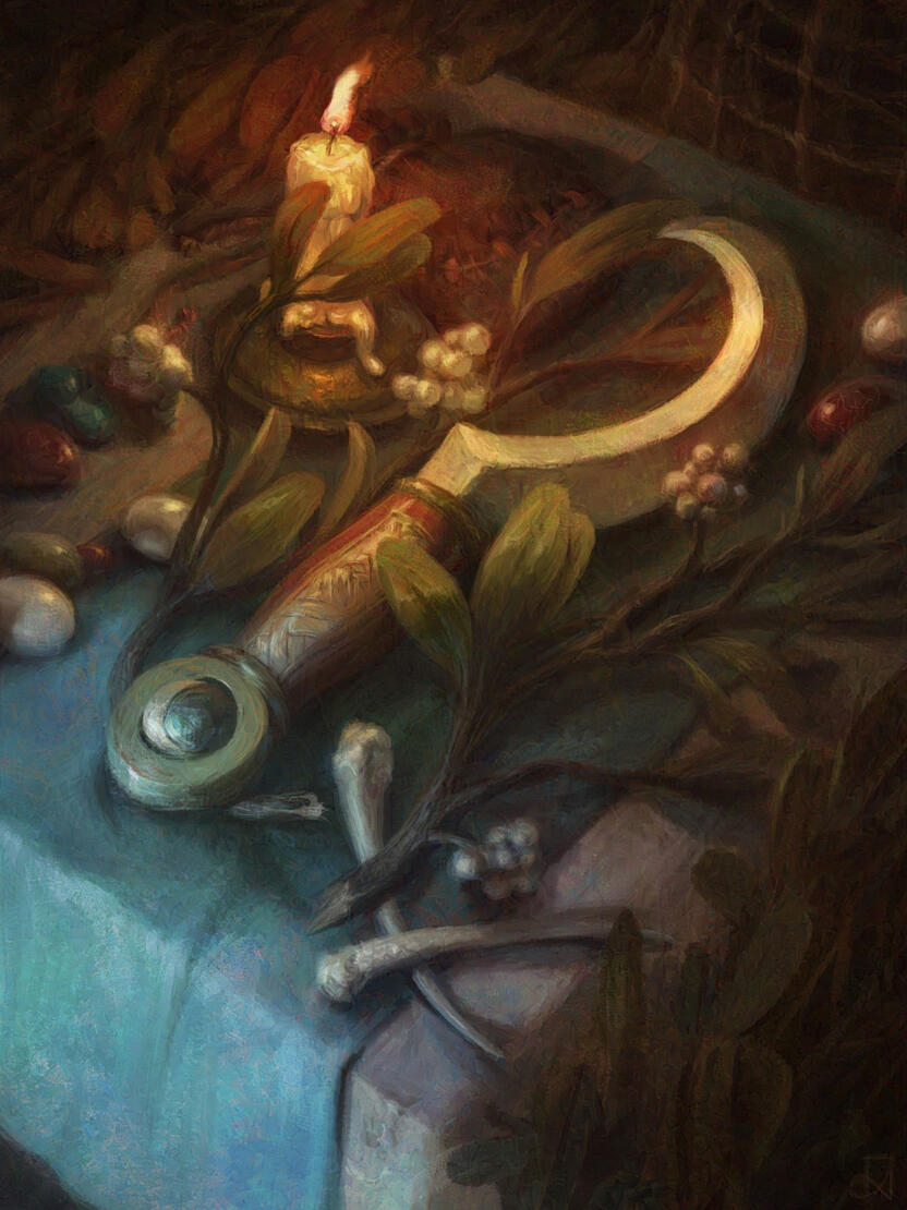 Mitos y Leyendas - Druid Sickle ©FENIX ENTERTAINMENT SPA