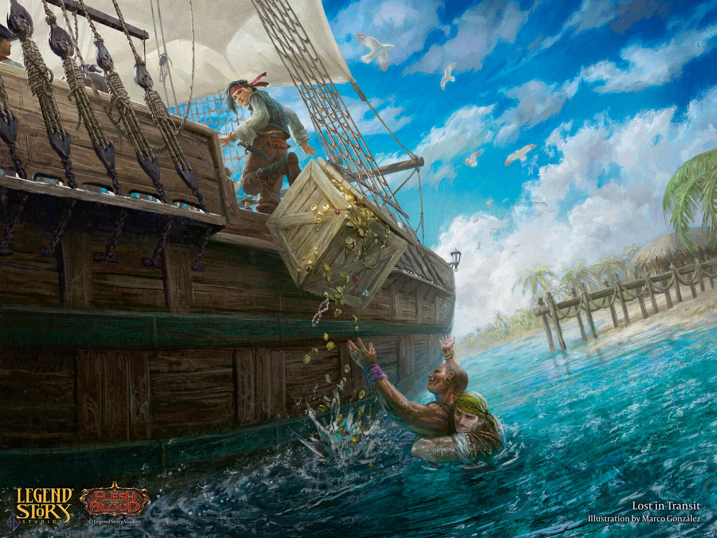 Flesh and Blood - Lost in Transit ©2025 LEGEND STORY STUDIOS