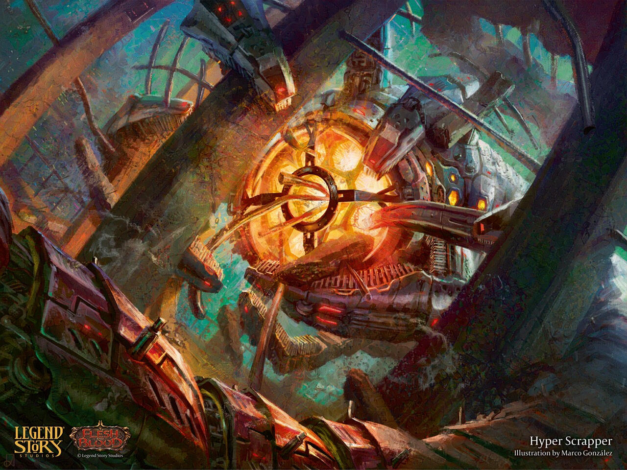 Flesh and Blood - Hyper Scrapper ©2023 LEGEND STORY STUDIOS