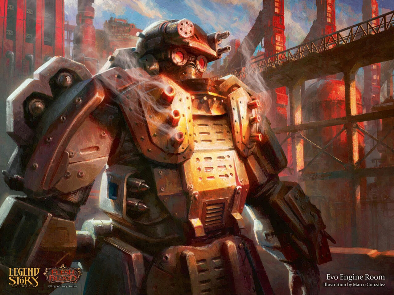 Flesh and Blood - Evo Engine Room ©2023 LEGEND STORY STUDIOS